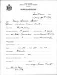 Alien Registration- Cordet, Mary L. (Durham, Androscoggin County)