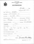 Alien Registration- Baktis, James (Lewiston, Androscoggin County)