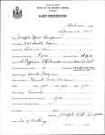 Alien Registration- Bergeron, Joseph N. (Auburn, Androscoggin County)