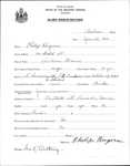 Alien Registration- Bergeron, Philip (Auburn, Androscoggin County)