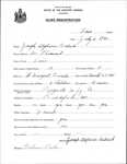 Alien Registration- Bedard, Joseph Alphonse (Saco, York County)