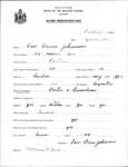 Alien Registration- Johnson, Lars O. (Portland, Cumberland County)