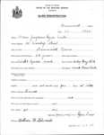 Alien Registration- Dube, Marie Josephine E. (Brunswick, Cumberland County) by Marie Josephine E. Dube