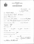 Alien Registration- White, Robert (Brunswick, Cumberland County)