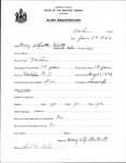 Alien Registration- Mosher, Mary A. (Gorham, Cumberland County)