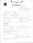 Alien Registration- Begin, Francois X. (Gorham, Cumberland County)