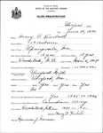 Alien Registration- Kimball, Harry P. (Sanford, York County)
