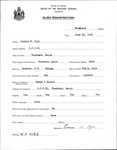 Alien Registration- Dyer, Loomis B. (Wade, Aroostook County)