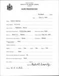 Alien Registration- Searles, Robert (Wade, Aroostook County)