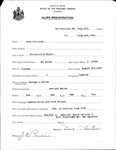 Alien Registration- Cloutier, Dave (Saint John Plantation, Aroostook County)