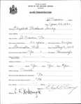 Alien Registration- Michaud, Elizabeth (Saint Francis, Aroostook County)