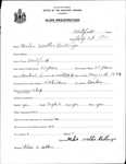 Alien Registration- Billings, Miles W. (Wade, Aroostook County)