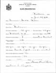 Alien Registration- Miller, Norman H. (Wade, Aroostook County)