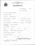 Alien Registration- Levesque, Joseph A. (Allagash, Aroostook County) by Joseph A. Levesque
