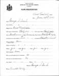 Alien Registration- Irish, George S. (Reed Plantation, Aroostook County)
