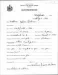 Alien Registration- Bulmer, Wallace E. (Wade, Aroostook County)