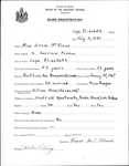 Alien Registration- Mcelwee, Grace (Baldwin, Cumberland County)