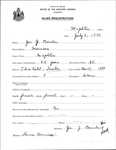 Alien Registration- Boucher, Joe J. (Mapleton, Aroostook County)