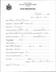Alien Registration- Morrison, Theresa G. (Mapleton, Aroostook County) by Theresa G. Morrison