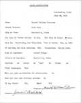Alien Registration- Peterson, Harold W. (Monticello, Aroostook County) by Harold W. Peterson