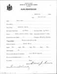 Alien Registration- Cain, Dow J. (Masardis, Aroostook County)
