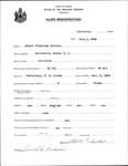 Alien Registration- Suitter, Albert F. (Limestone, Aroostook County)