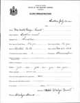 Alien Registration- Grant, Mable G. (Limestone, Aroostook County)