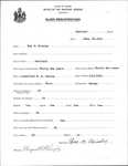 Alien Registration- Brisley, Roy G. (Oakfield, Aroostook County)