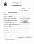 Alien Registration- Dickinson, Benjamin F. (Oakfield, Aroostook County)