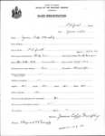 Alien Registration- Murphy, Jessie C. (Oakfield, Aroostook County) by Jessie C. Murphy