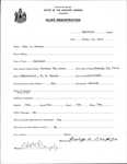 Alien Registration- Savage, George A. (Oakfield, Aroostook County)