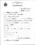 Alien Registration- Watson, Clifford D. (New Limerick, Aroostook County)