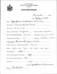 Alien Registration- Dennison, Josephine M. (Limerick, York County)
