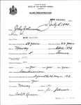 Alien Registration- Johnson, John (New Sweden, Aroostook County)