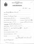 Alien Registration- Michaud, Fred E. (Portage Lake, Aroostook County)