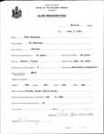 Alien Registration- Homchuck, Fred (Houlton, Aroostook County)