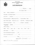 Alien Registration- Marshall, Olin G. (Houlton, Aroostook County)