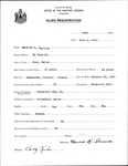 Alien Registration- Parisin, Maurice R. (Saco, York County)