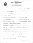 Alien Registration- Mclain, Charles V. (Houlton, Aroostook County)