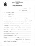 Alien Registration- Saunders, Horace K. (Houlton, Aroostook County)