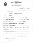 Alien Registration- Porter, Neil V. (Houlton, Aroostook County)