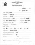 Alien Registration- Thomas, John B. (Houlton, Aroostook County)