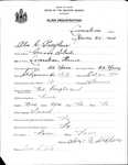 Alien Registration- Bellfleur, Alex C. (Limestone, Aroostook County)