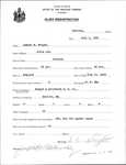 Alien Registration- Wright, Samuel E. (Houlton, Aroostook County) by Samuel E. Wright