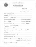 Alien Registration- Carson, Wallace E. (Island Falls, Aroostook County)