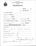 Alien Registration- Waugh, Bruce H. (Houlton, Aroostook County)