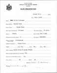 Alien Registration- Michaud, Alfred G. (Island Falls, Aroostook County)