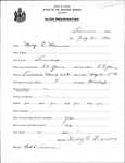 Alien Registration- Harmon, Mary E. (Limestone, Aroostook County)