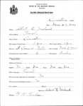 Alien Registration- Michaud, Albert E. (Limestone, Aroostook County)