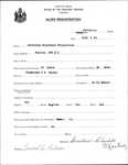 Alien Registration- Fitzpatrick, Geraldine E. (Limestone, Aroostook County)